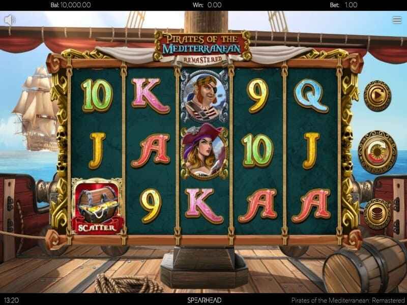 Features Pirates of the Mediterranean Remastered